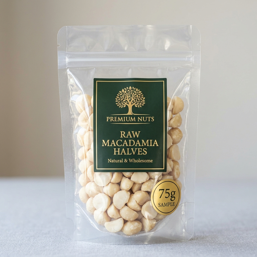 75g complimentary sample pouches